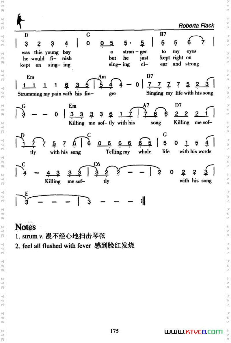 KillingMeSoftlywithHisSong他的歌使我心碎_Killing Me Softly with His Song他的歌使我心碎