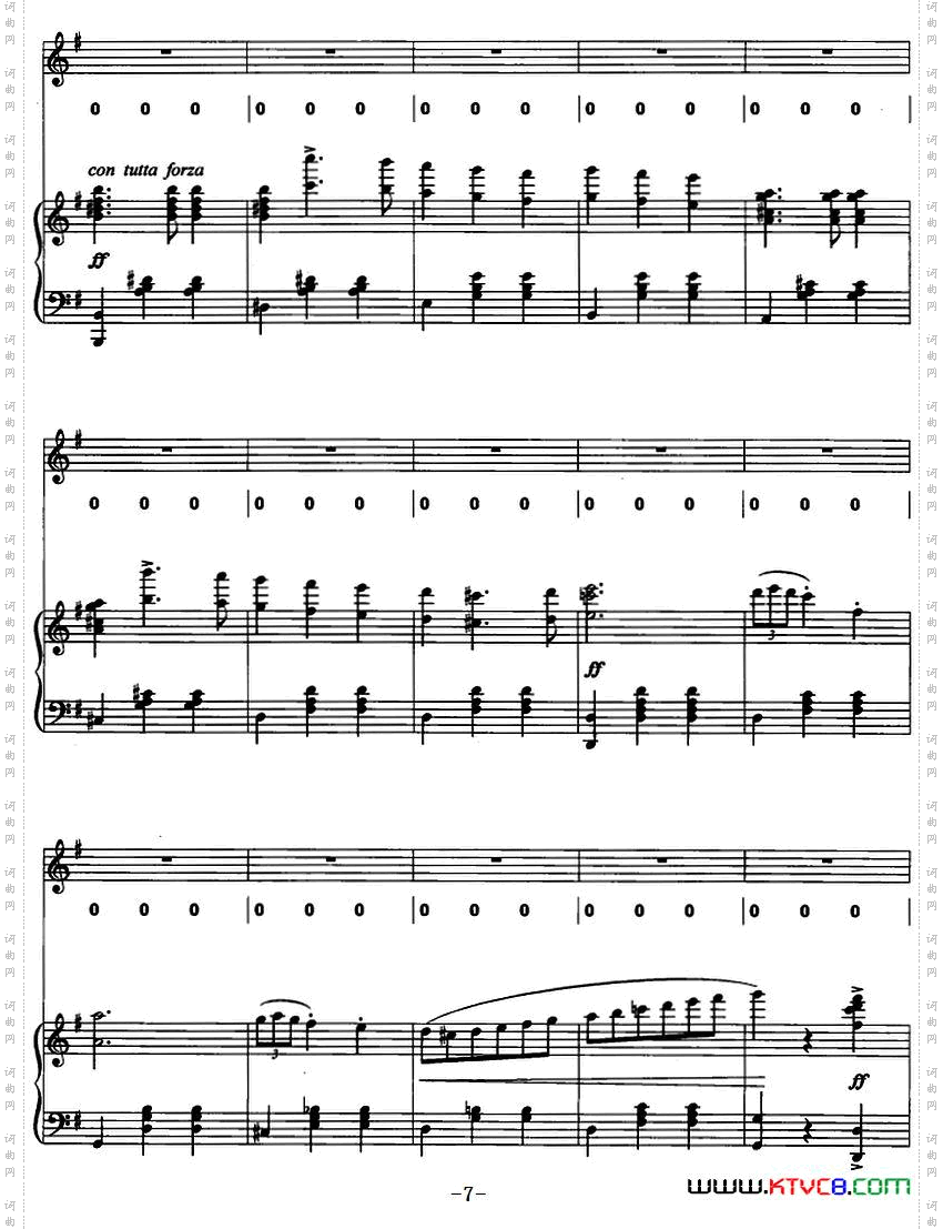 [意]柔情圆舞曲线简混排、正谱