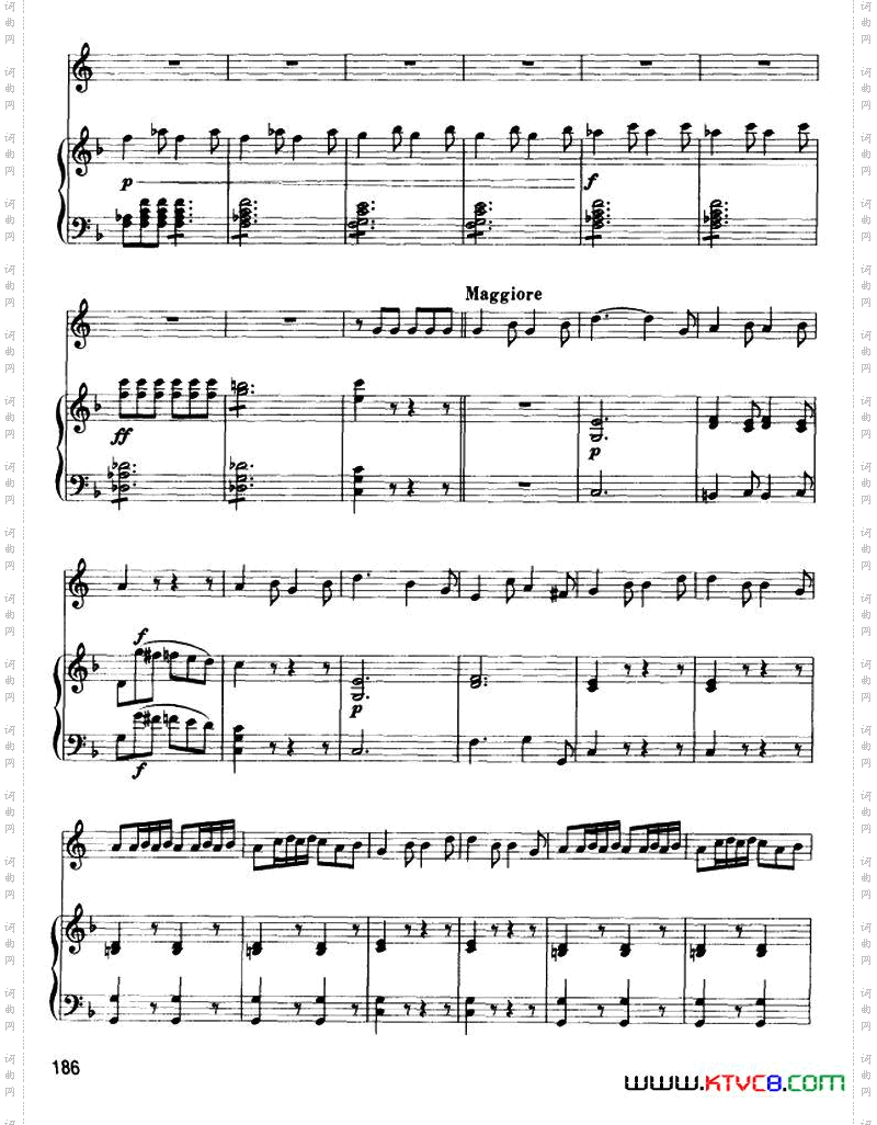 回旋曲圆号+钢琴伴奏