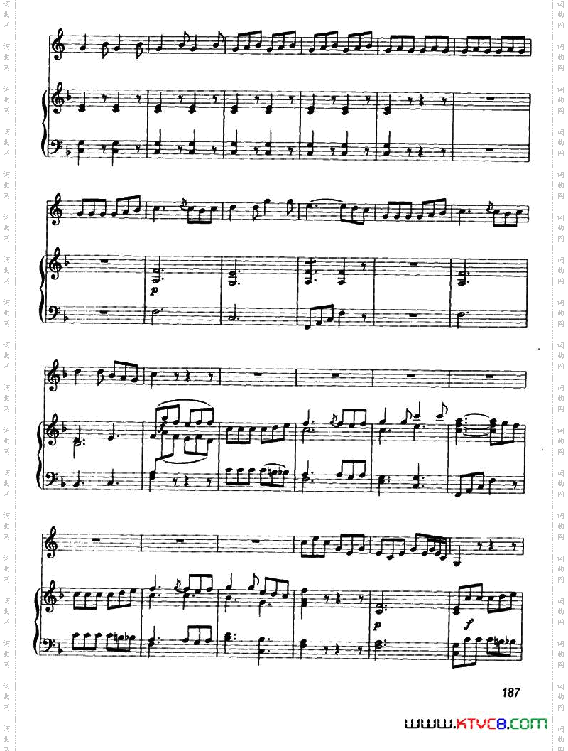回旋曲圆号+钢琴伴奏