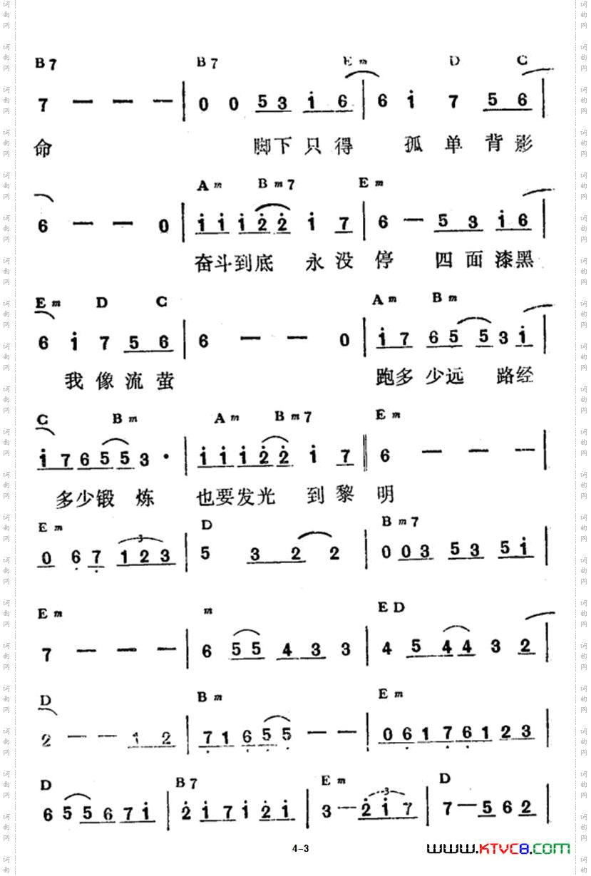 流浪的心佚名词曲、王杰演唱版