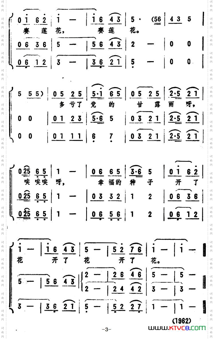 幸福的种子开了花