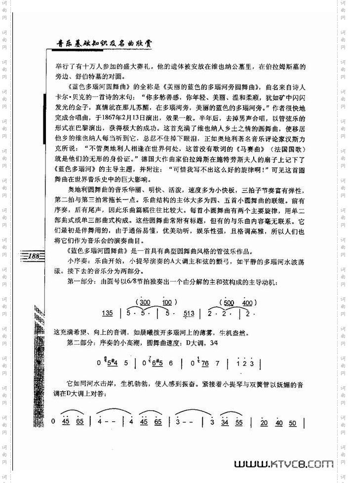 音乐基础知识及名曲欣赏181-240