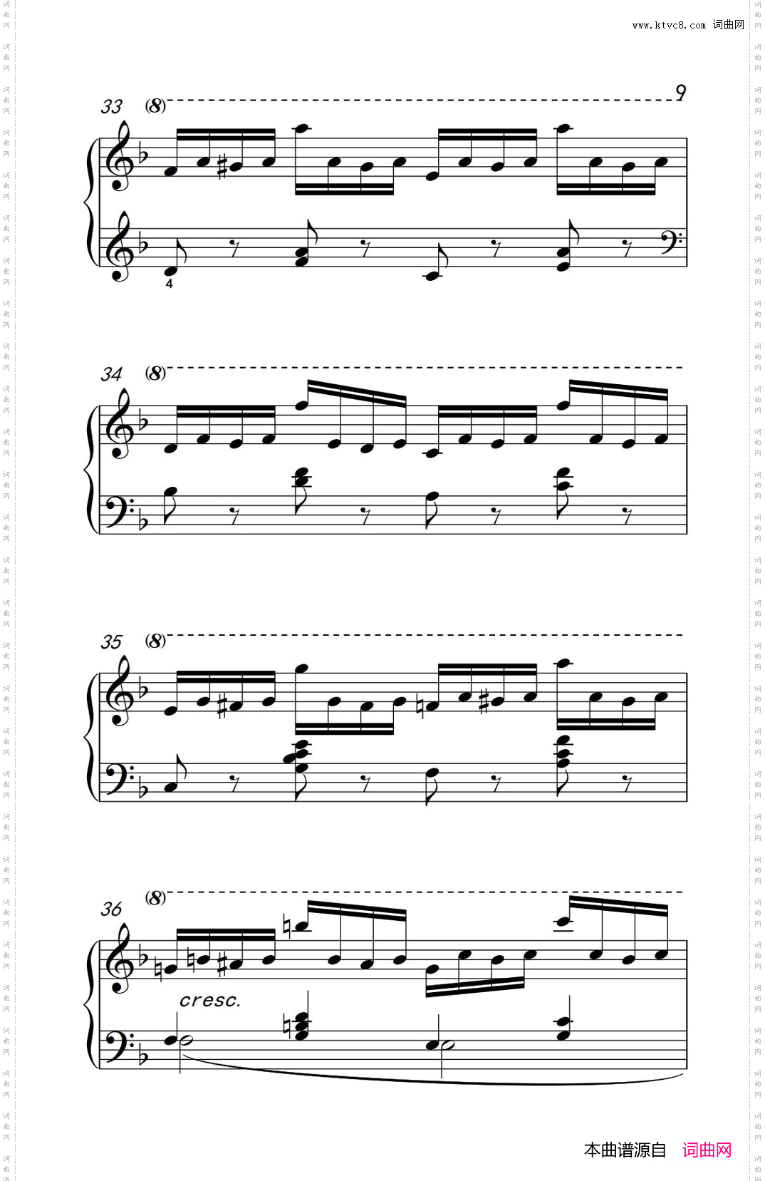 第七级2.练习曲中央音乐学院钢琴业余考级教程7-9级_第七级2.练习曲中央音乐学院 钢琴业余考级教程 7-9级
