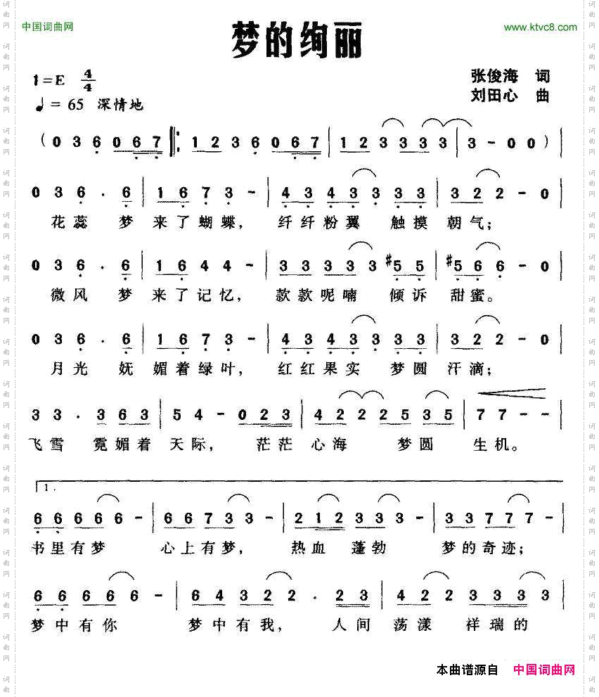 梦的绚丽