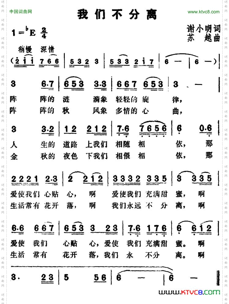 我们不分离