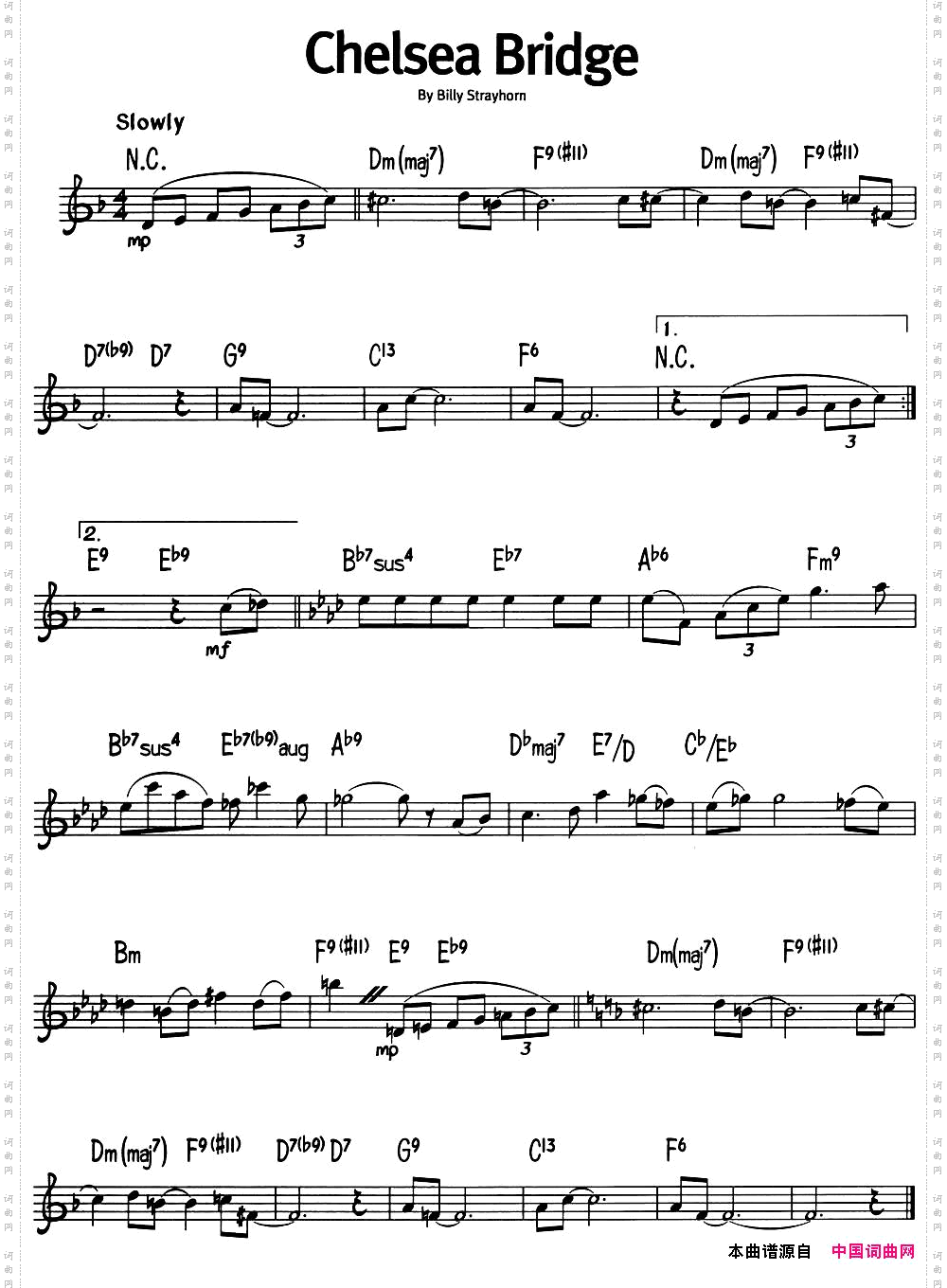 蓝调音乐：ChelseaBridge