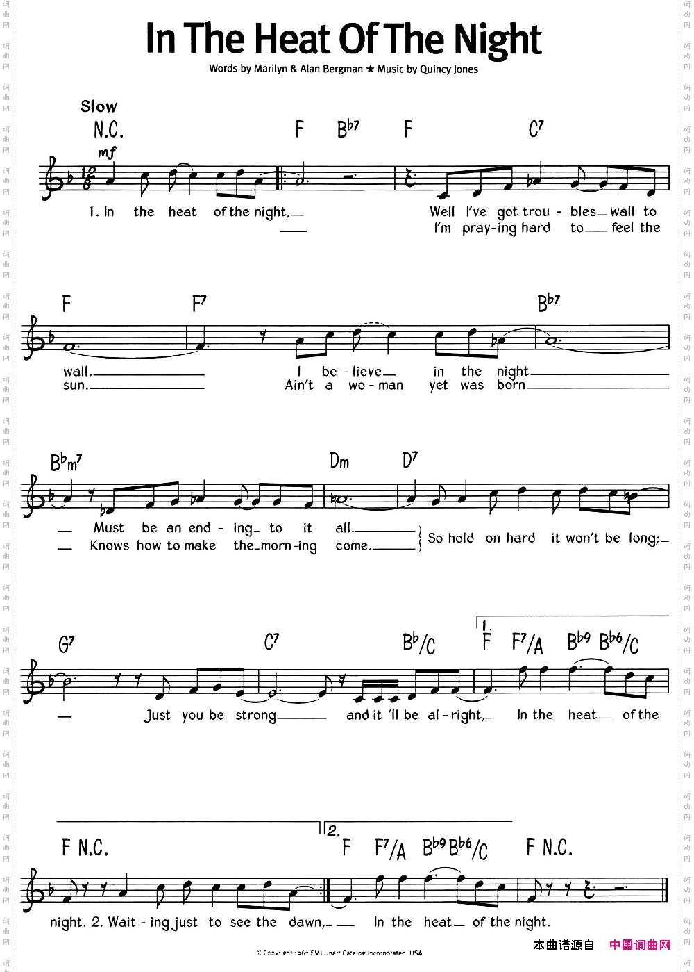 蓝调音乐：InTheHeatOfTheNight