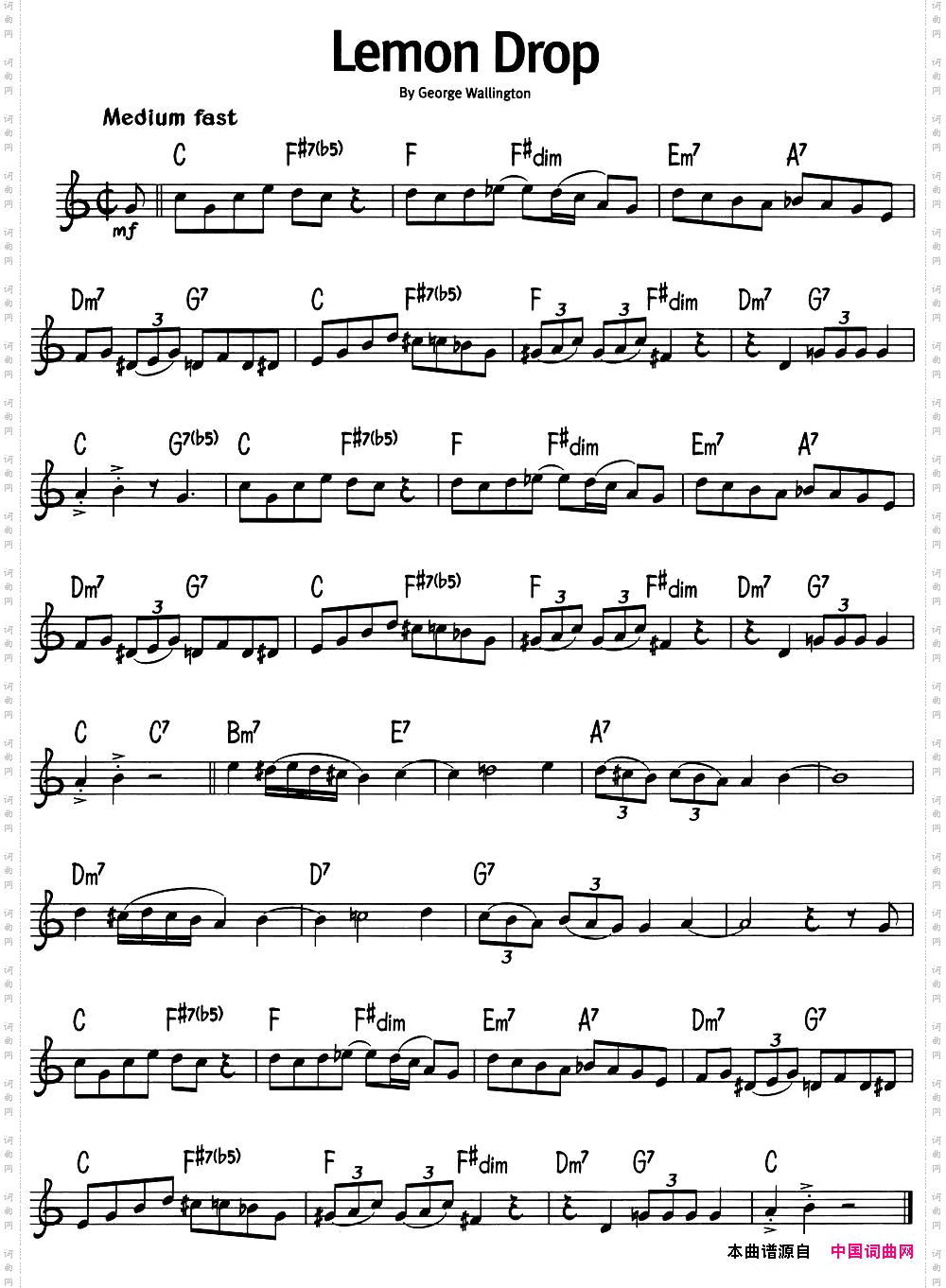 蓝调音乐：LemonDrop