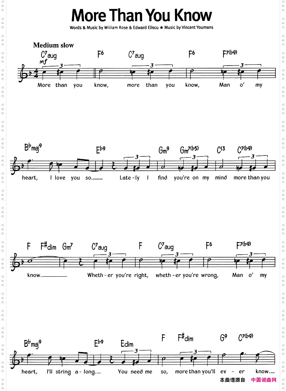 蓝调音乐：MoreThanYouKnow