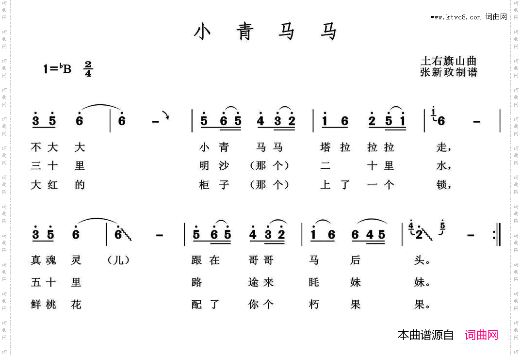 小青马马