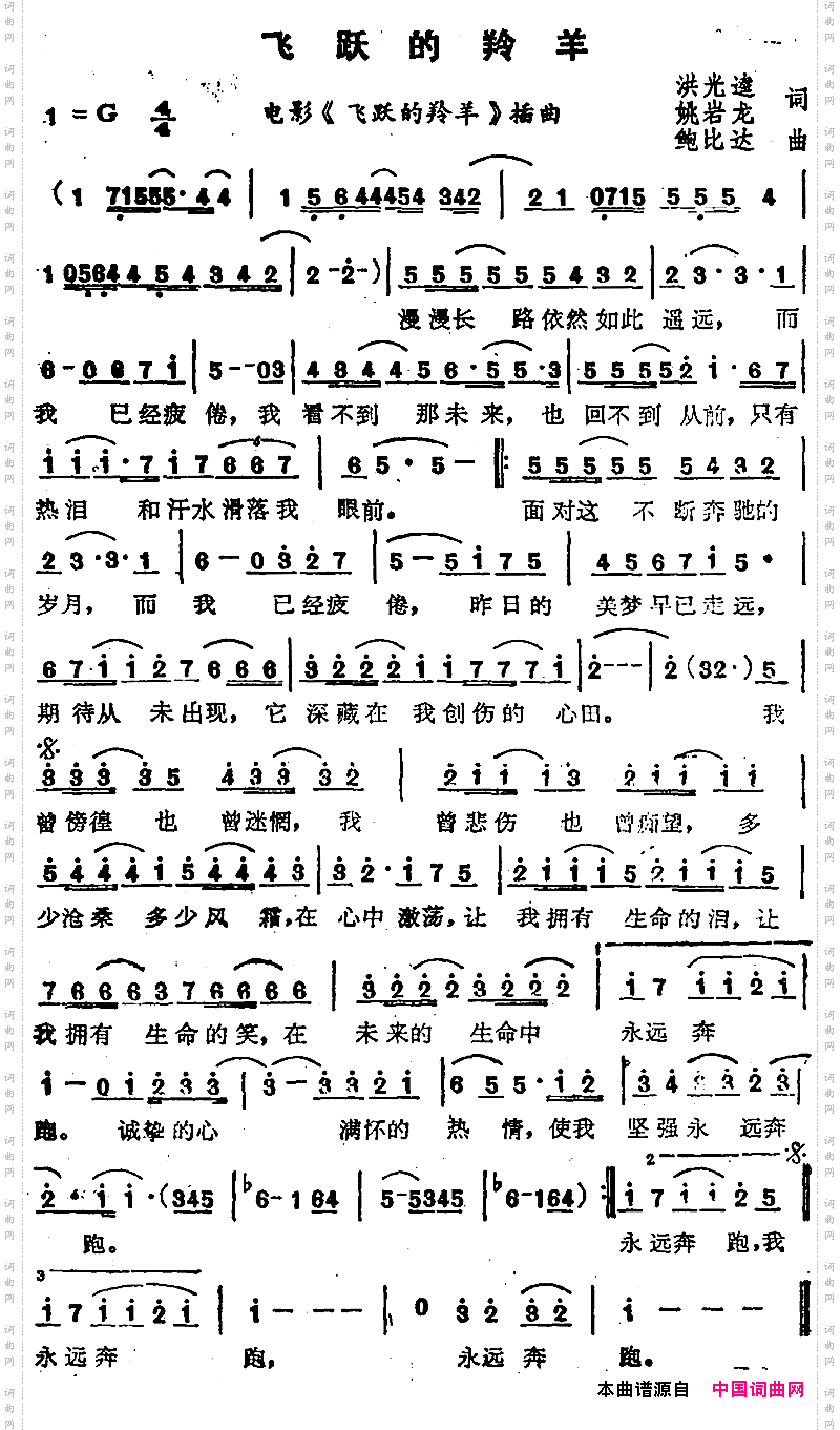 苏芮演唱金曲：飞跃的羚羊电影《飞跃的羚羊》插曲