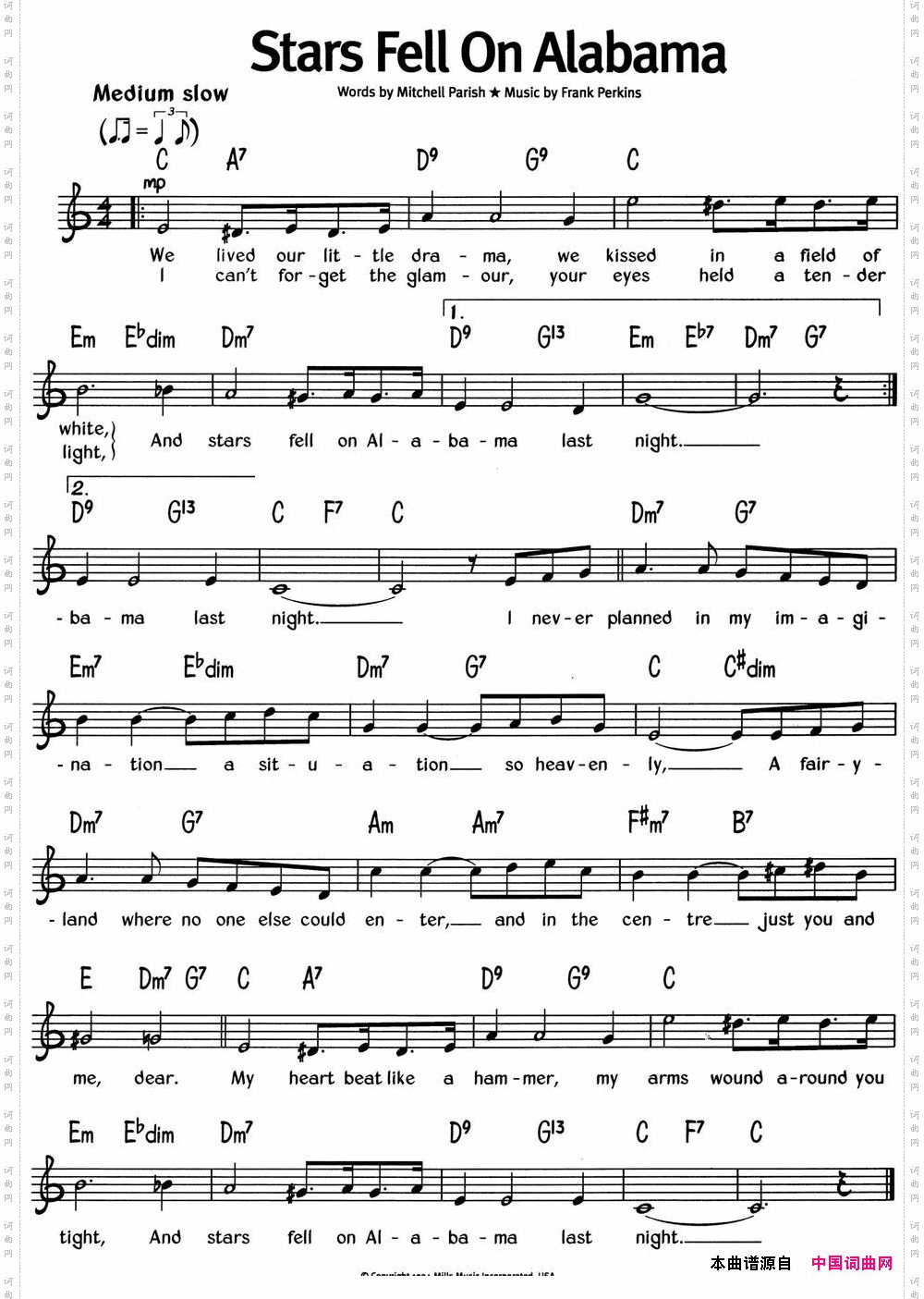 蓝调音乐：StarsFellOnAlabama