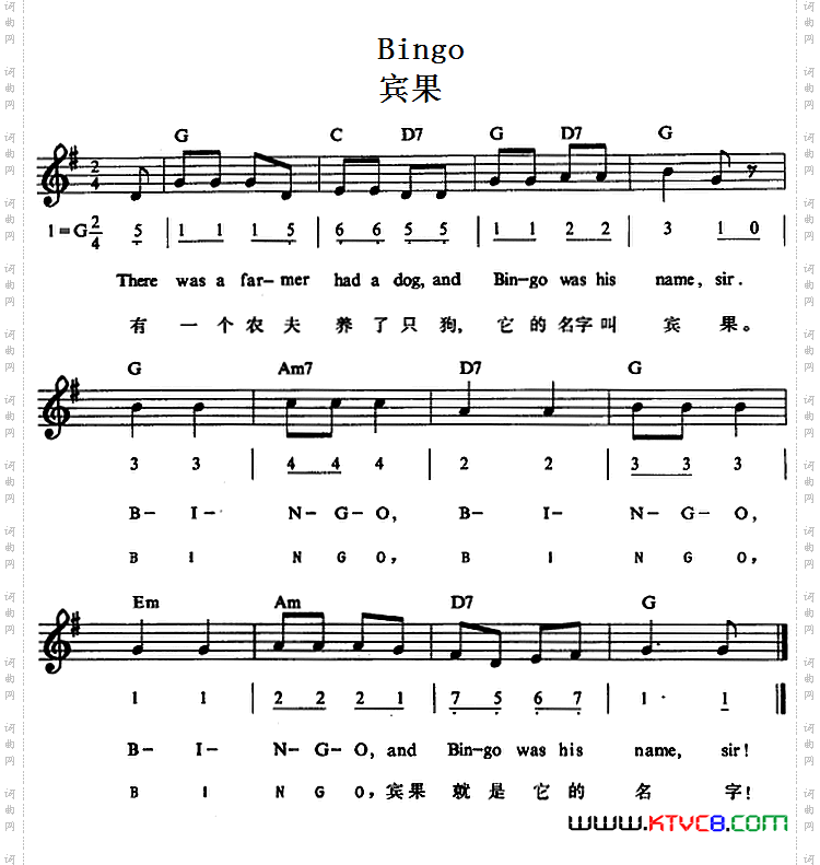 Bingo宾果