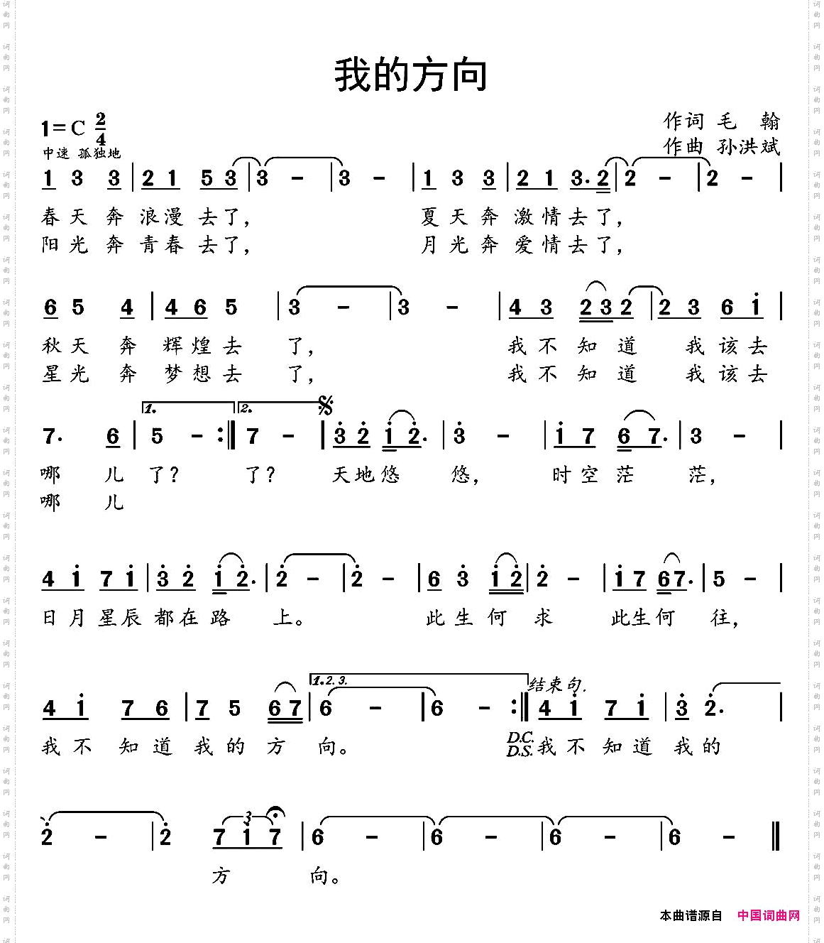 我的方向