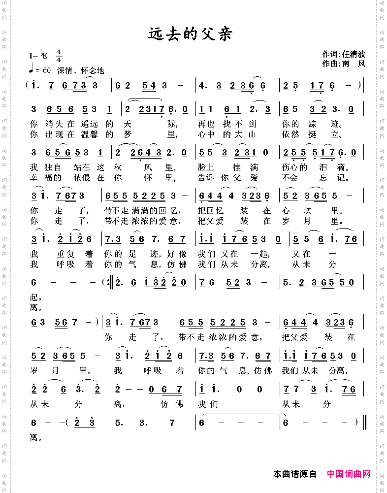 远去的父亲