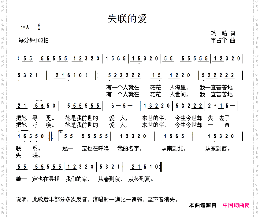失联的爱