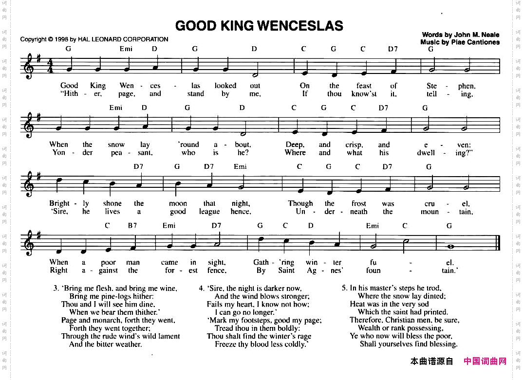 GOODKINGWENCESLAS