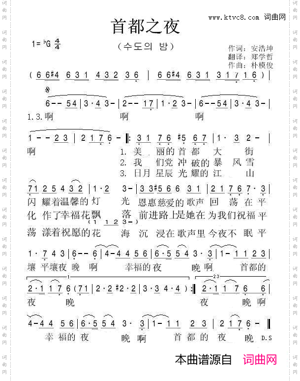 [朝鲜]首都之夜