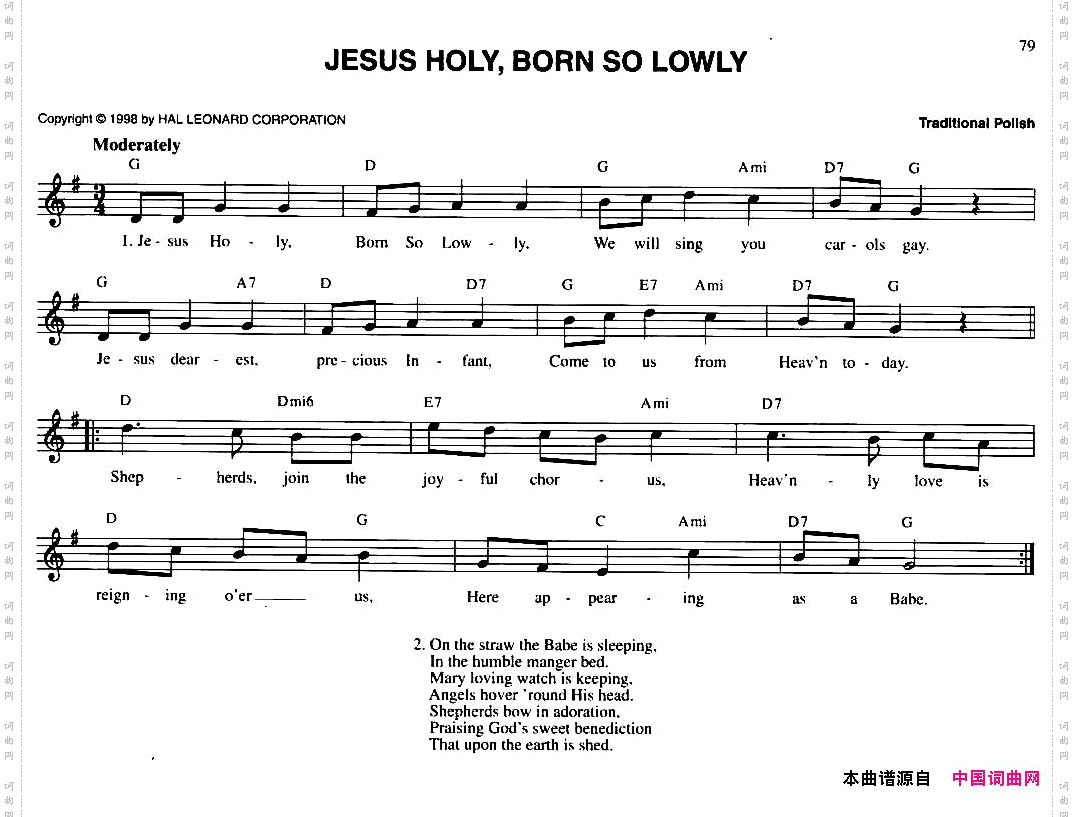 JESUSHOLY,BORNSOLOWLY