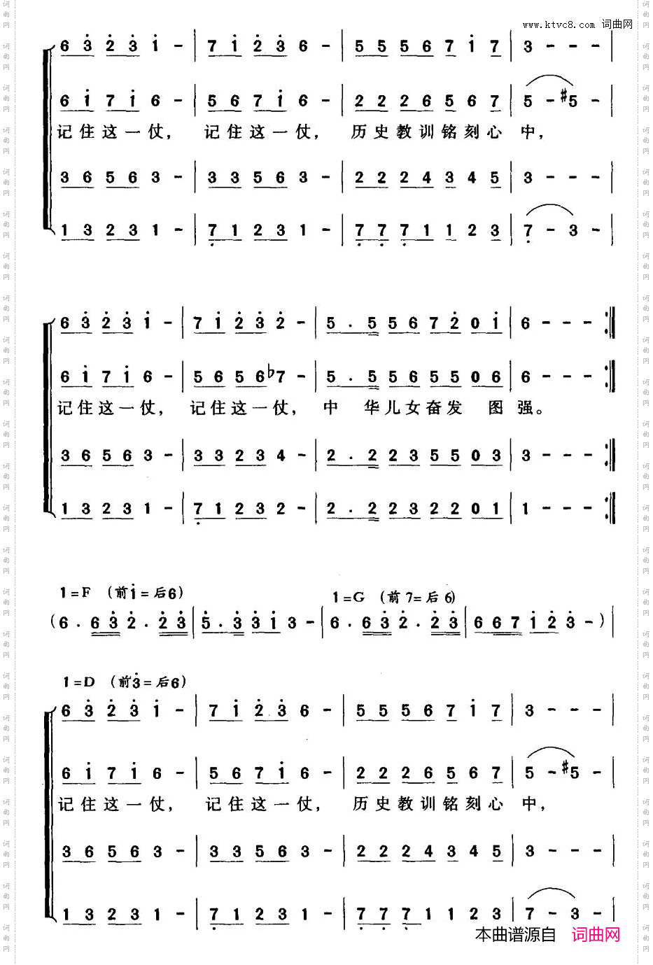 记住这一仗邓永旺词刘普群曲_记住这一仗邓永旺词 刘普群曲