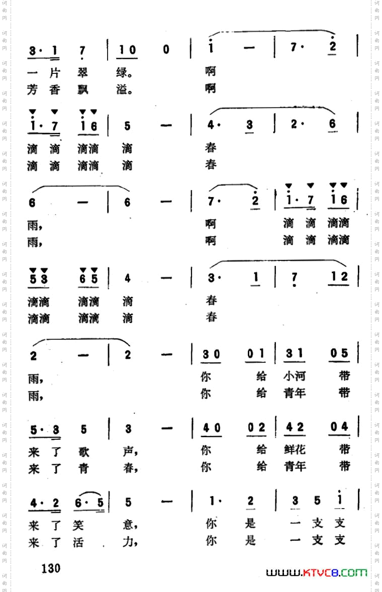 春雨滴滴