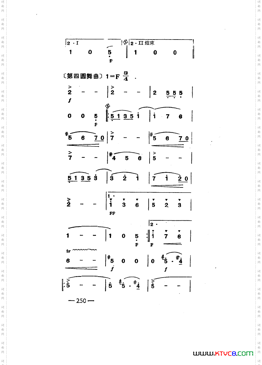 世界著名圆舞曲六首主旋律