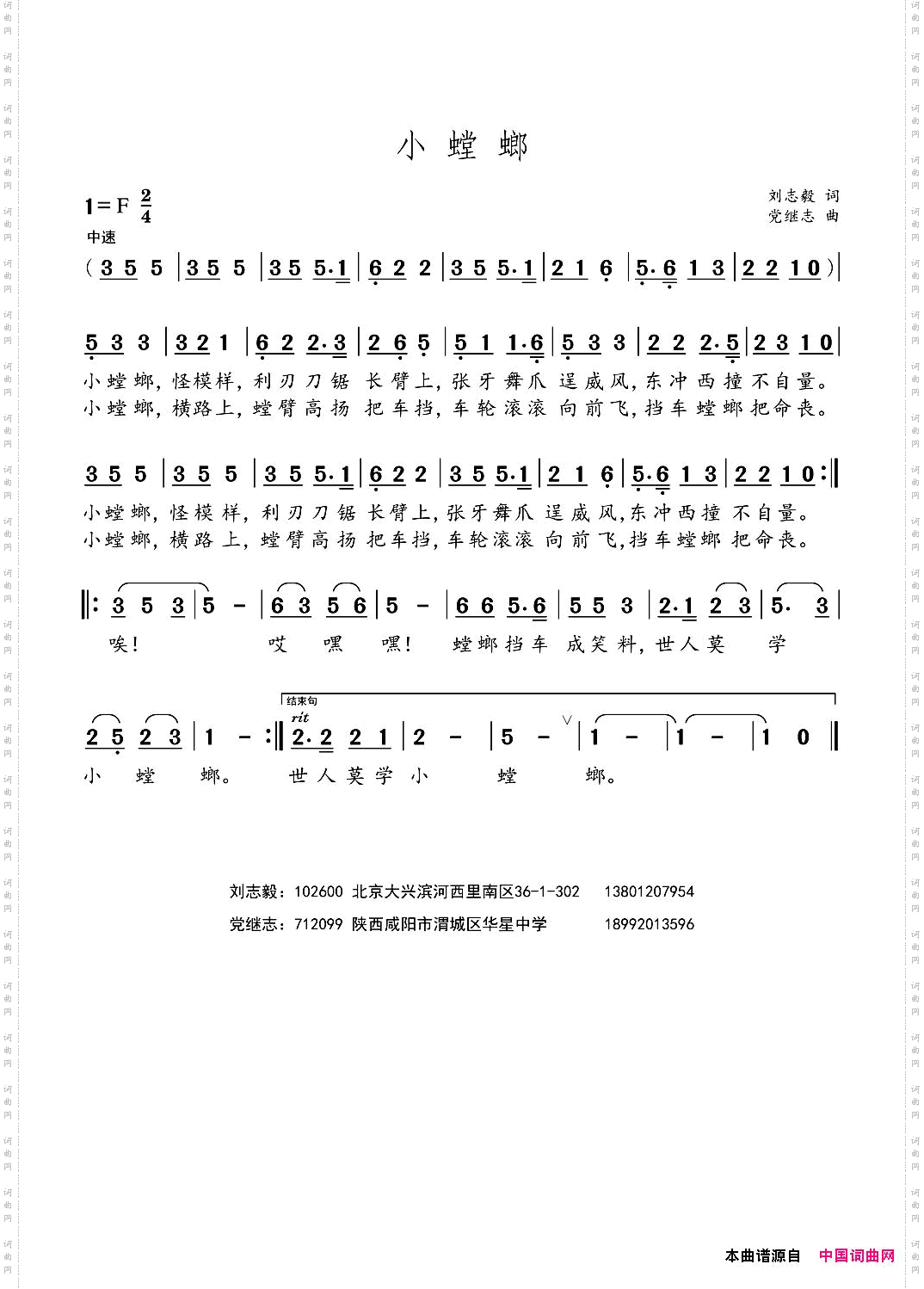 小螳螂