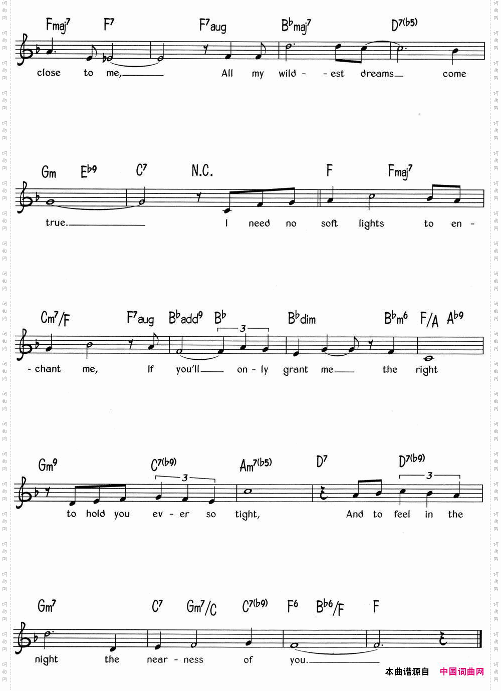 蓝调音乐：TheNearnessOfYou