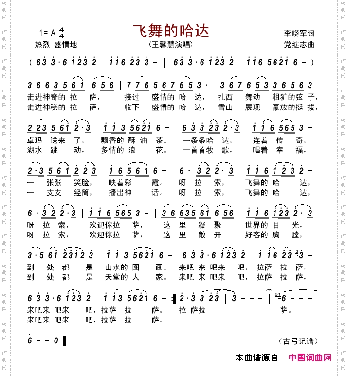 飞舞的哈达