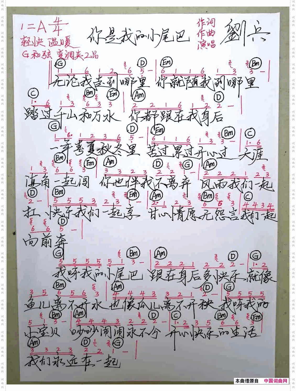 你是我的小尾巴