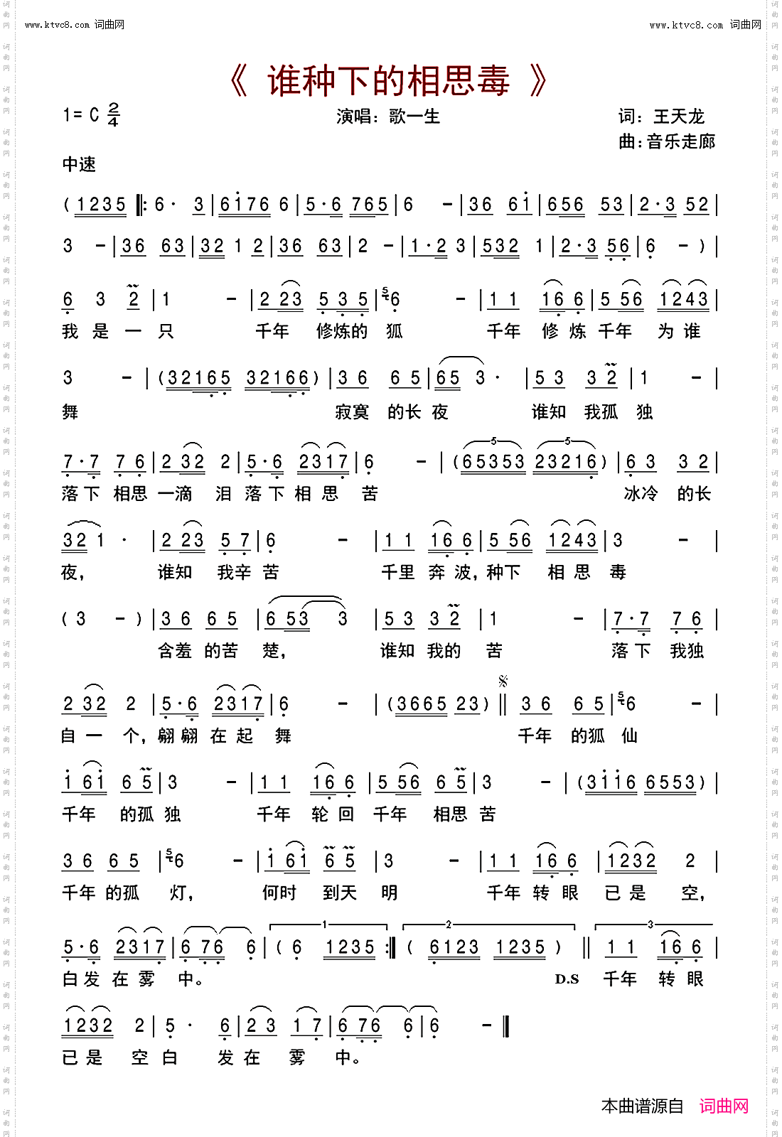 谁种下的相思毒