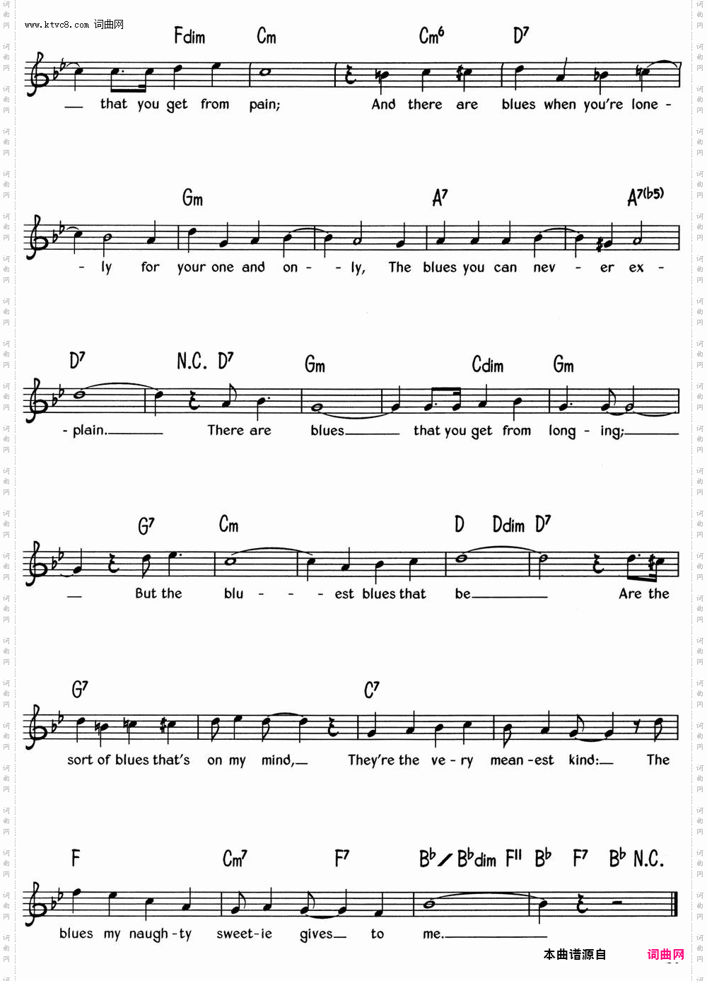 蓝调音乐：Blues My Naughty Sweetie Gives To Me