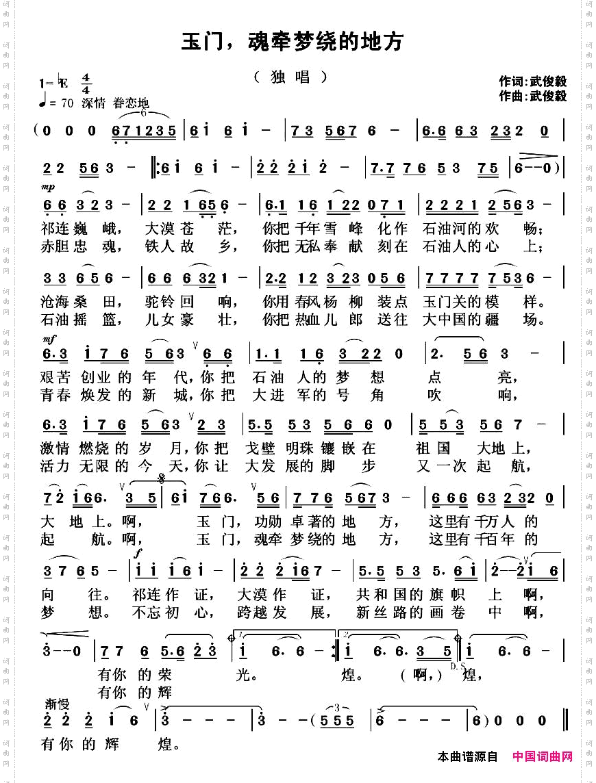 玉门，魂牵梦绕的地方