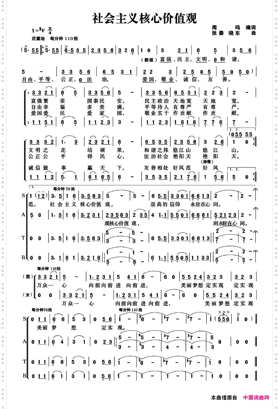 社会主义核心价值观