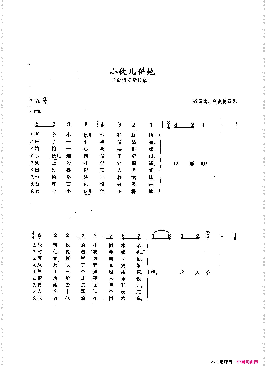 小伙儿耕地_ [俄]62