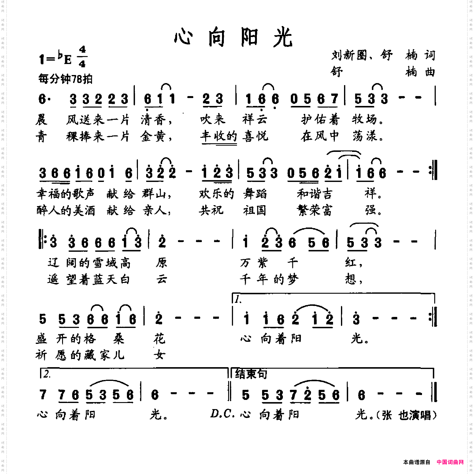 心向阳光