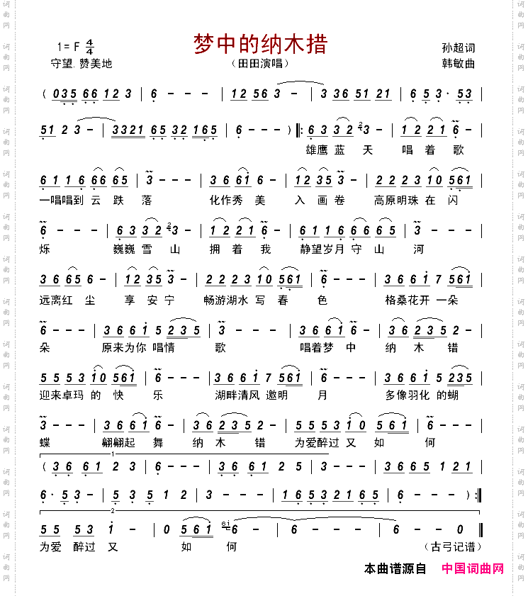 梦中的纳木措