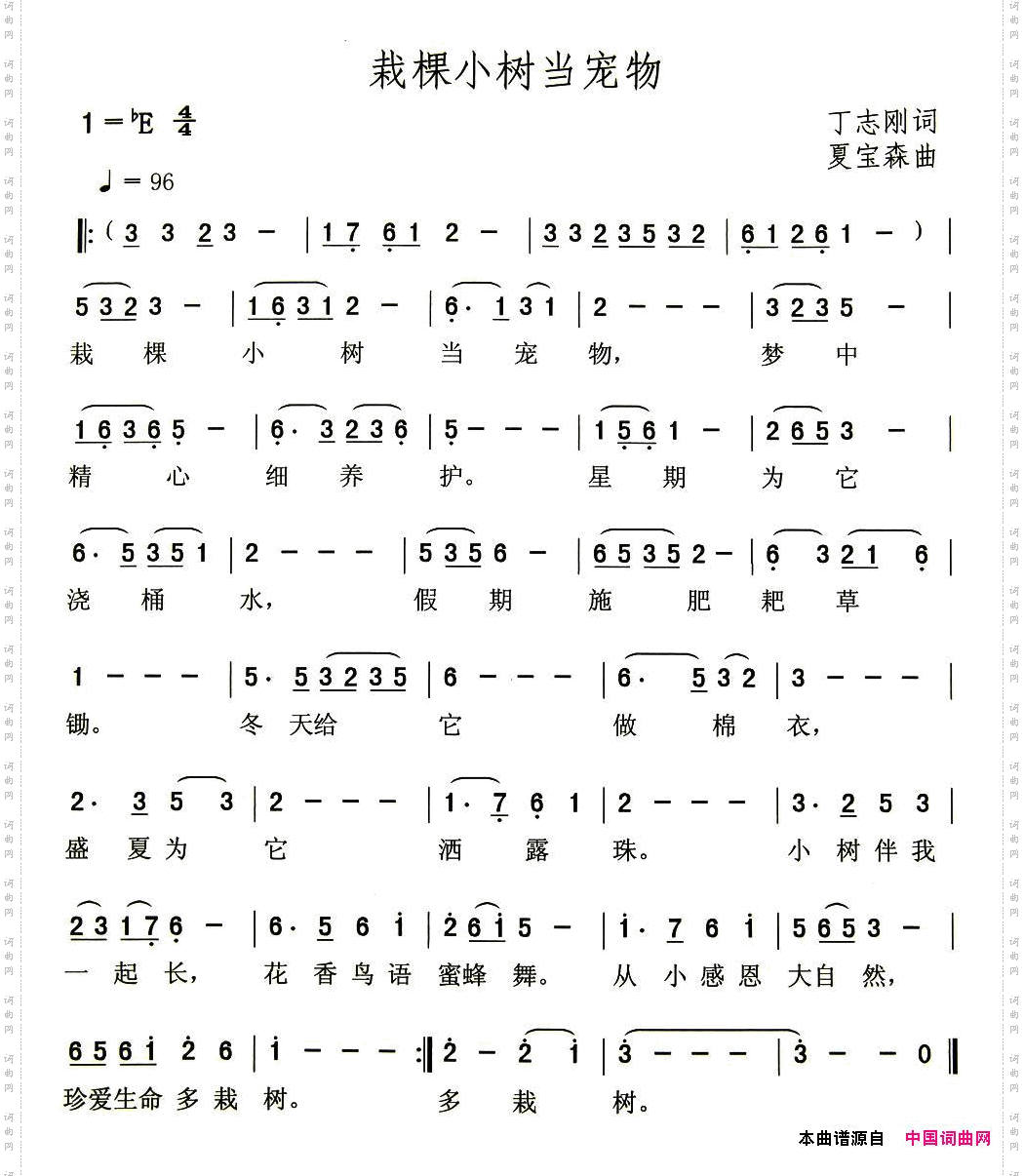 栽棵小树当宠物