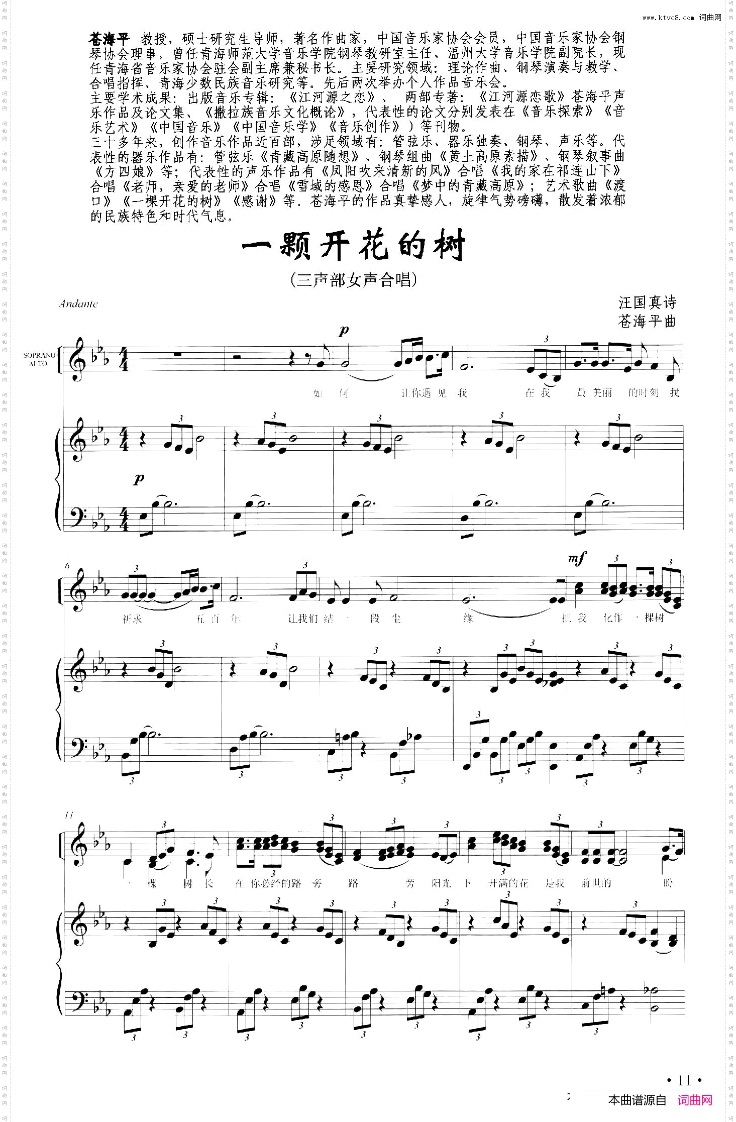一颗开花的树_正谱