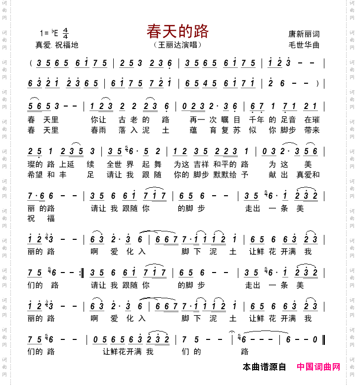 春天的路