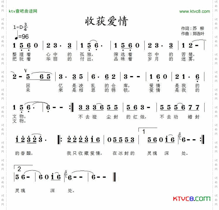 收藏爱情