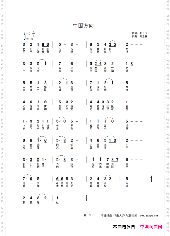 中国方向