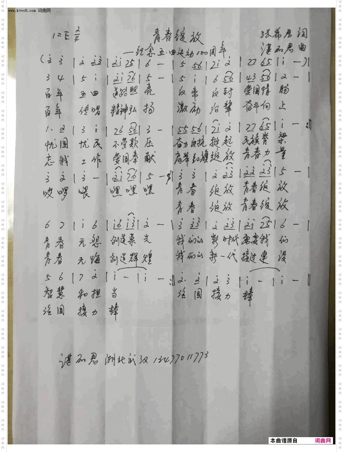 青春绽放