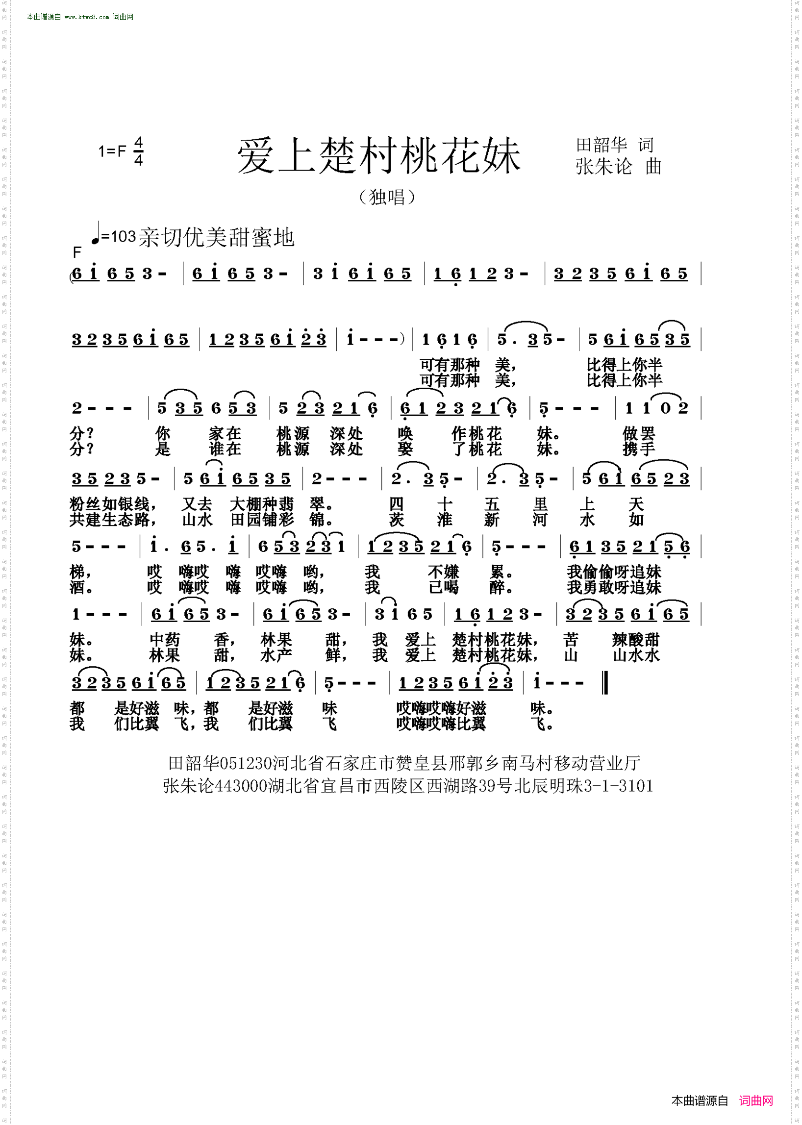 爱上楚村桃花妹