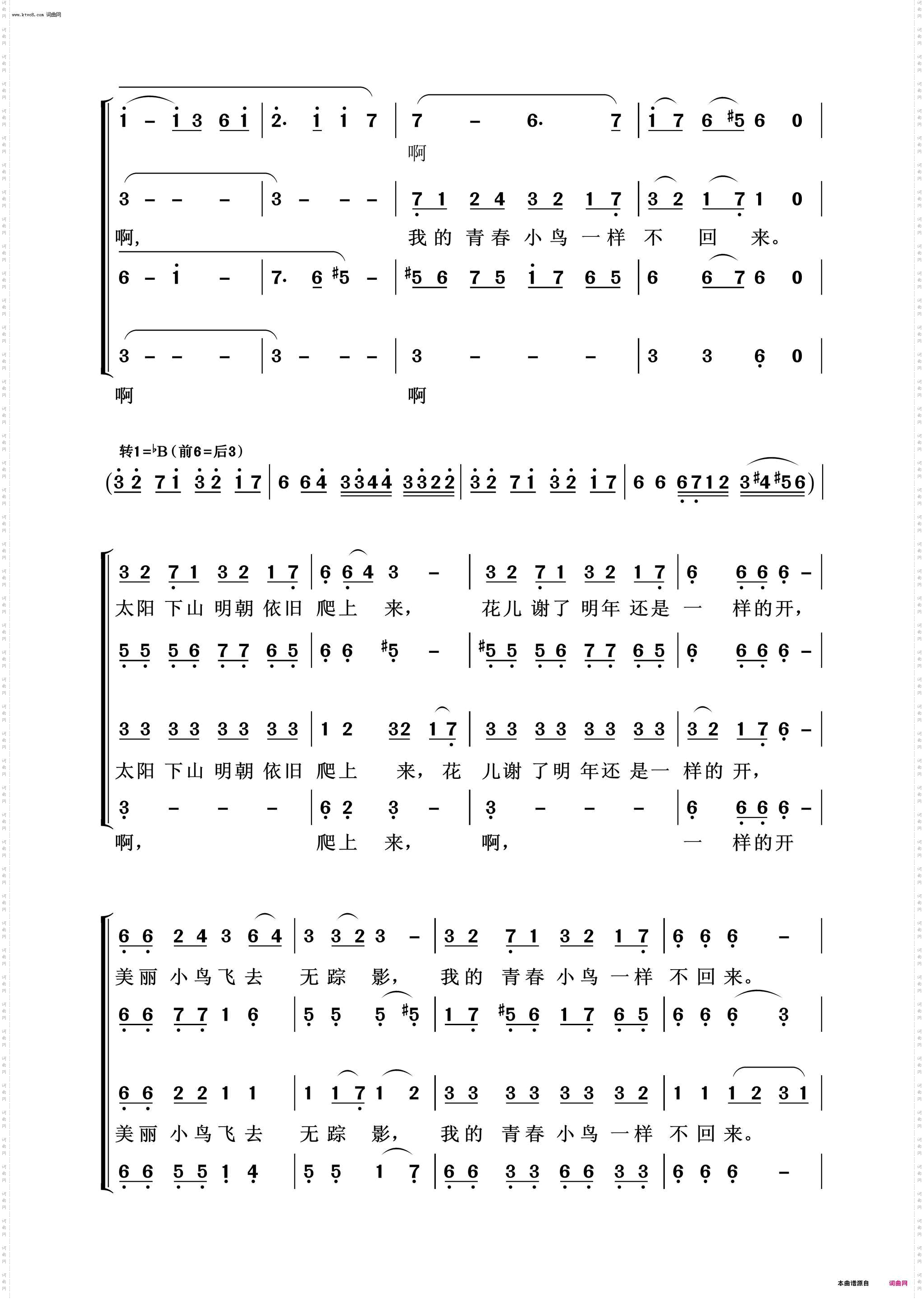 青春舞曲_常青放歌