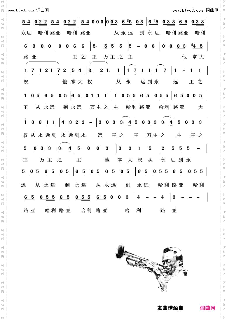 哈利路亚_外国歌曲100首