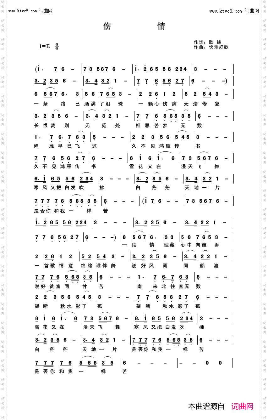 伤情