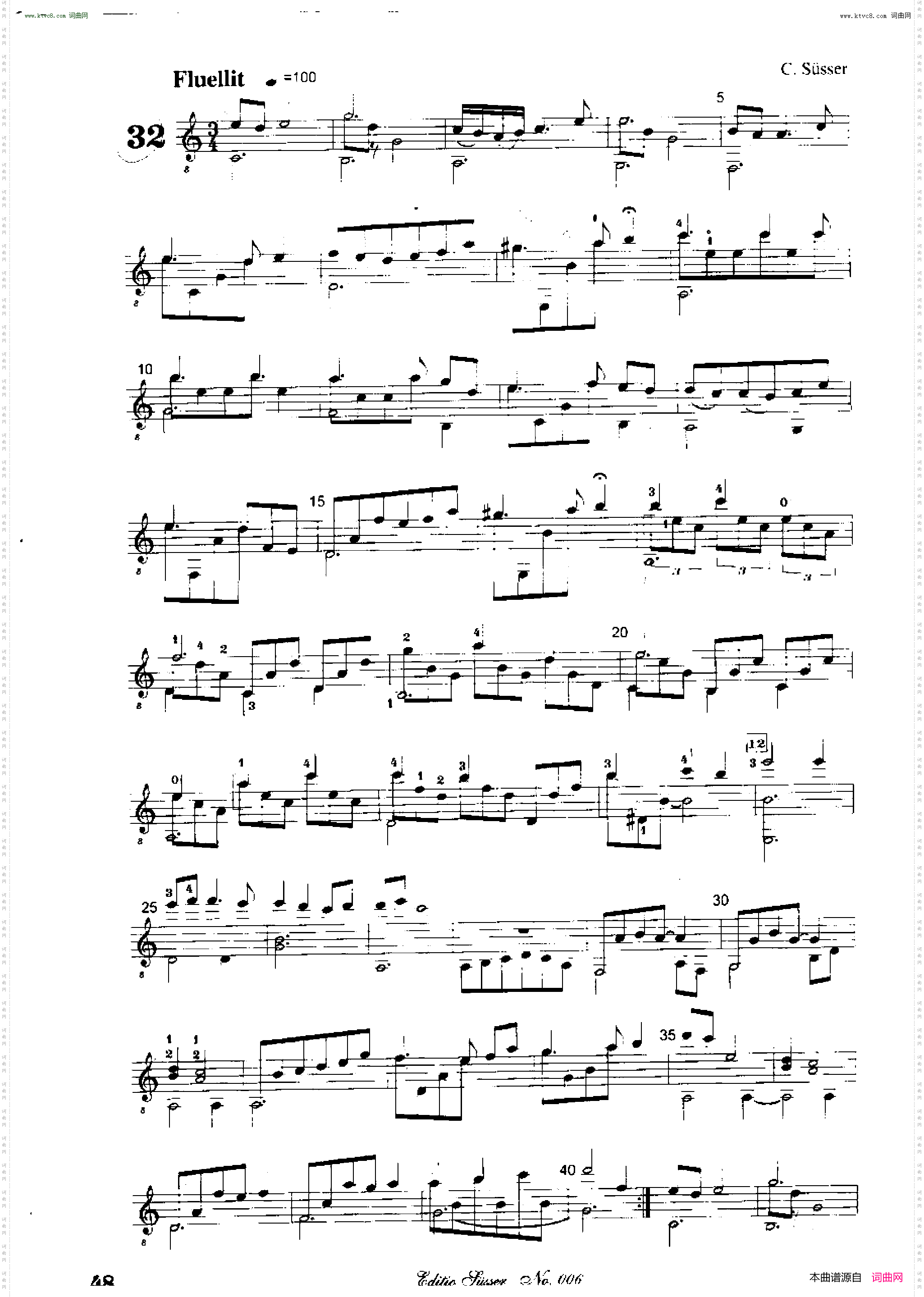 Classical guitar－Susser Ctibor_No 6, Fantazie ze sveta mineralu