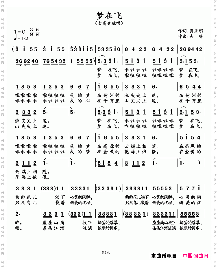 梦在飞